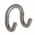 Inno 316 kaksoiskoukku, epoksimaalattu, metallinharmaa (RAL9007)