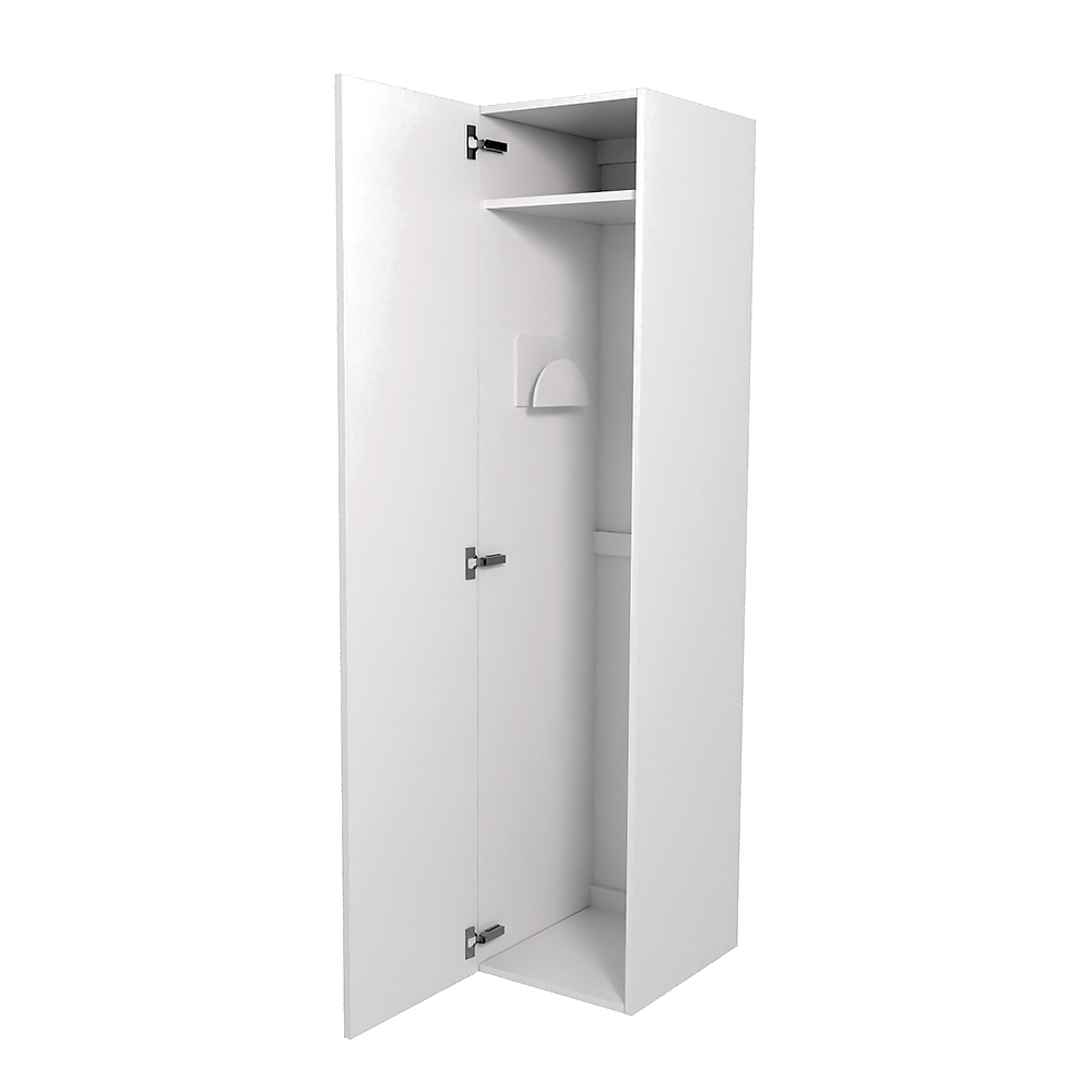 Aava siivouskaappi 400 × 1800 × 450 mm