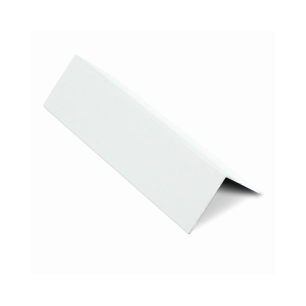 Kulmasuojalista, valkoinen alumiini, 2500 mm